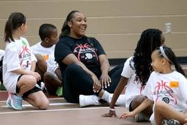 A’Jah Davis continues to score in life, helping next generation of hoopers
