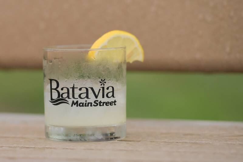 Cocktail at the Batavia MainStreet annual Cocktails in the Park in Batavia on Saturday, July 22, 2023.