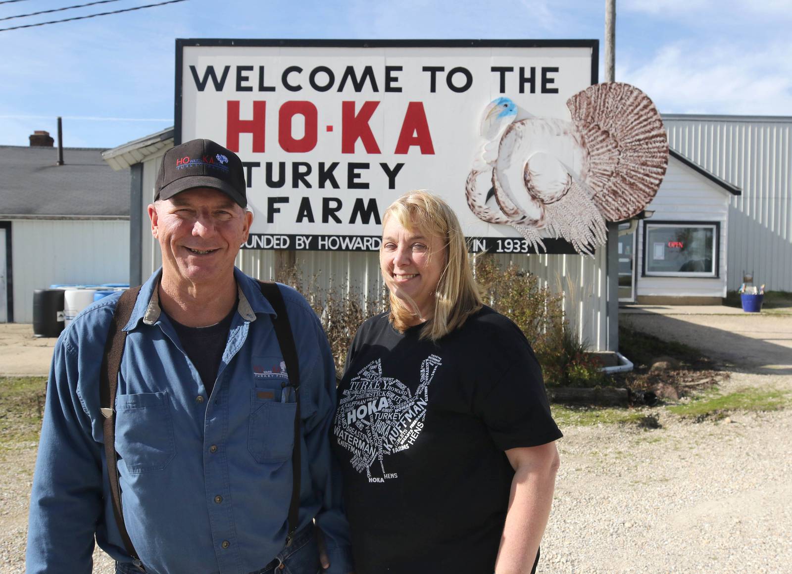 Last call for turkeys at HoKa Turkey Farms in Waterman, Kauffman