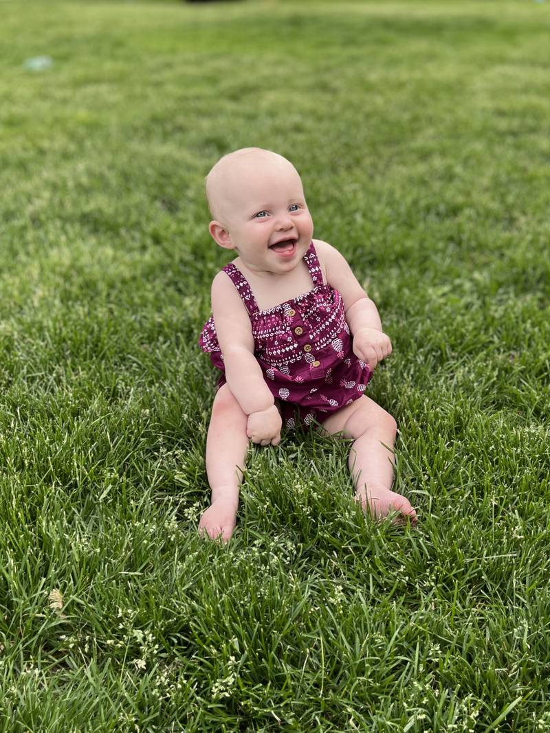 Harper Swanson - 10 month old daughter of JAcob and Ariel Swanson (Princeton)