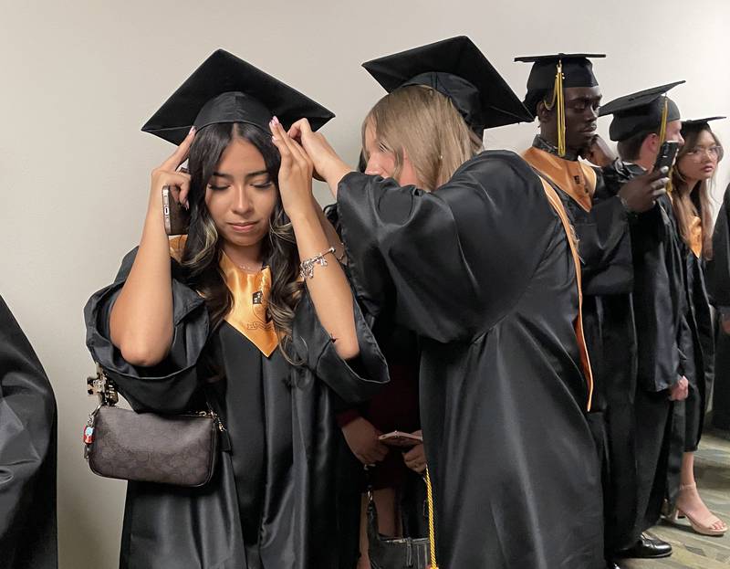 Glenbard North High School held its graduation ceremony on Monday, May 19, 2025 at the College of DuPage in Glen Ellyn.
