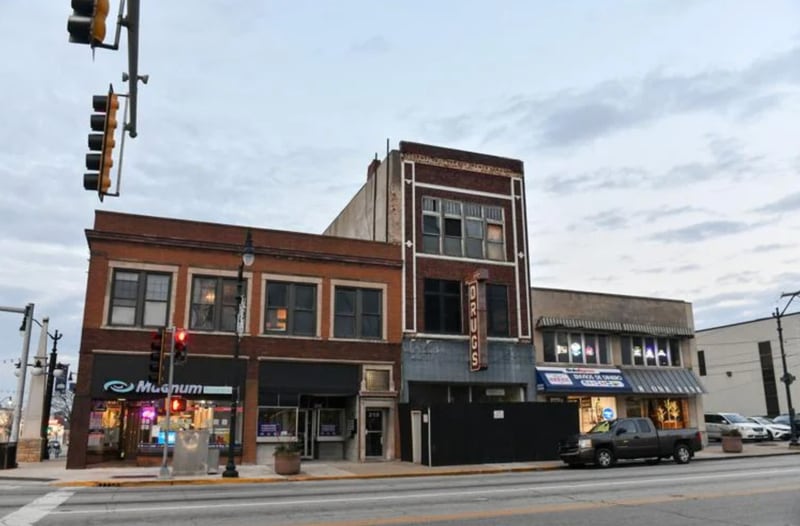 The Jaffe Drugs building property was purchased by the Kankakee Regional Land Bank Authority, which has now taken ownership of 217 E. Court St. to get it cleaned up and sold.