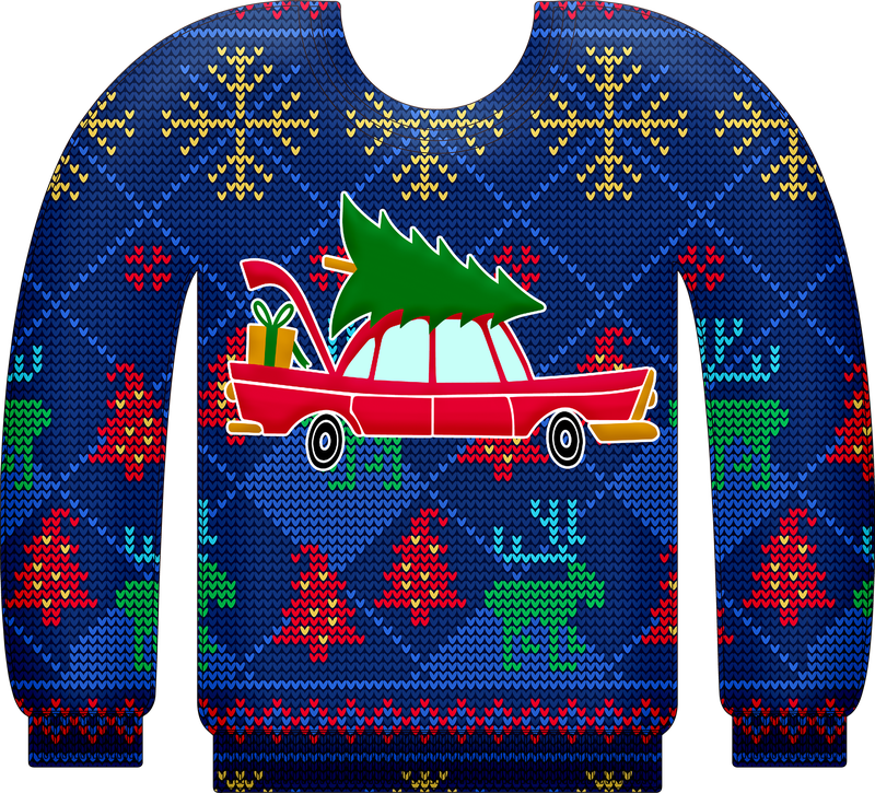 The Putnam County Library District is encouraging residents to wear an ugly Christmas sweater to the library branches for National Ugly Christmas Sweater Day.