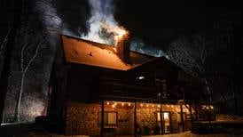 Marengo-area resident treated for smoke inhalation after house fire Saturday