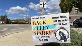 Fall Back Alley Market returns to DeKalb Saturday