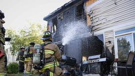 Lake in the Hills family displaced from townhome fire Wednesday