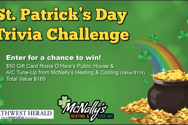 McHenry County St. Patrick’s Day Trivia Challenge!