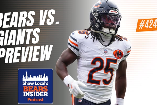 Bears Insider Podcast Episode 424: Bears vs. Giants, is this a must-win for Chicago?