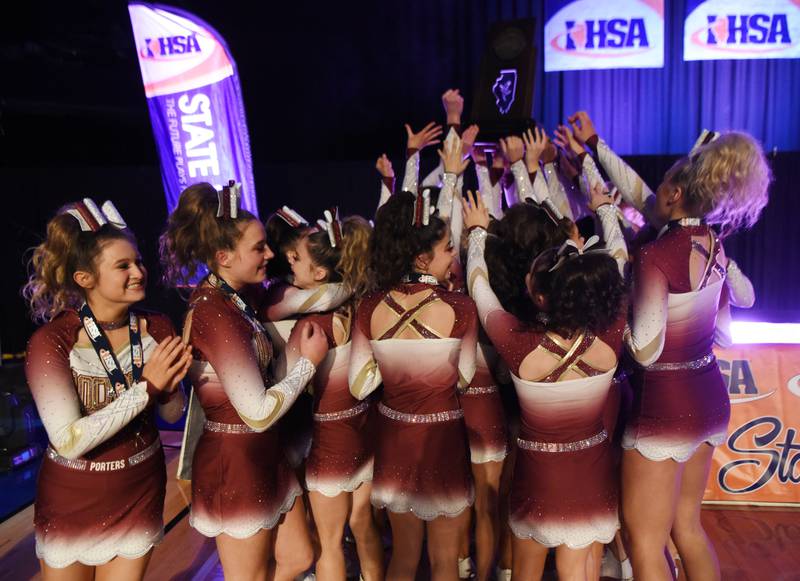 Photos Teams compete Saturday at state cheerleading Shaw Local