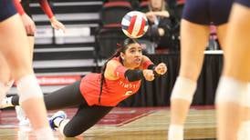 Photos: Timothy Christian vs. Bloomington Central Catholic in the Class 2A State volleyball semifinals