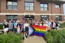 Geneva raises rainbow Pride Flag