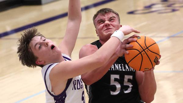 Photos: Kaneland, Rochelle square off in boys basketball matchup