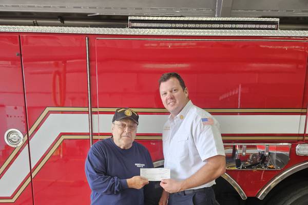 Ottawa American Legion donates $2K for grain bin rescue equipment