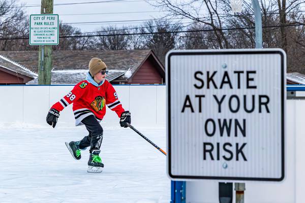 Peru to close skating rink for the season Tuesday