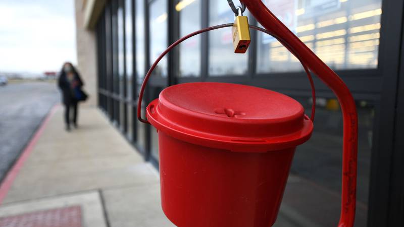 Salvation Army Red Kettle campaign currently at 36% of its goal
