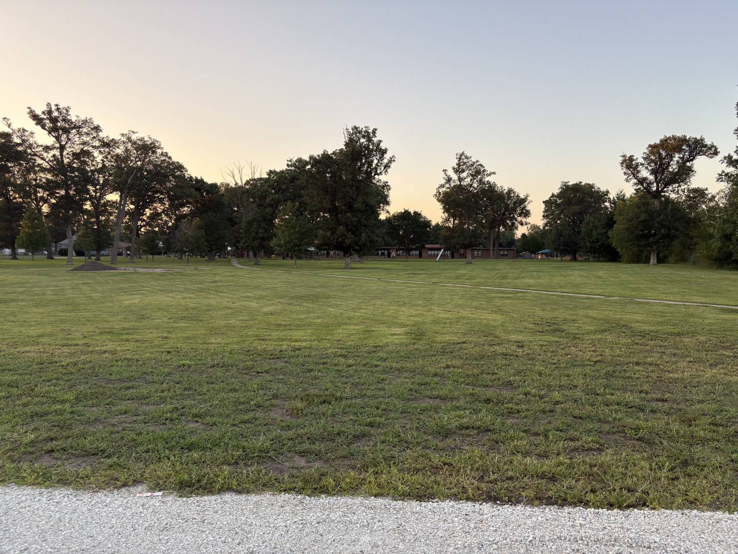 A view of the area at Oakland Park proposed for new community soccer fields in Streator.