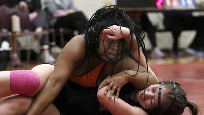 Photos: Dekalb vs. Morris girls wrestling 