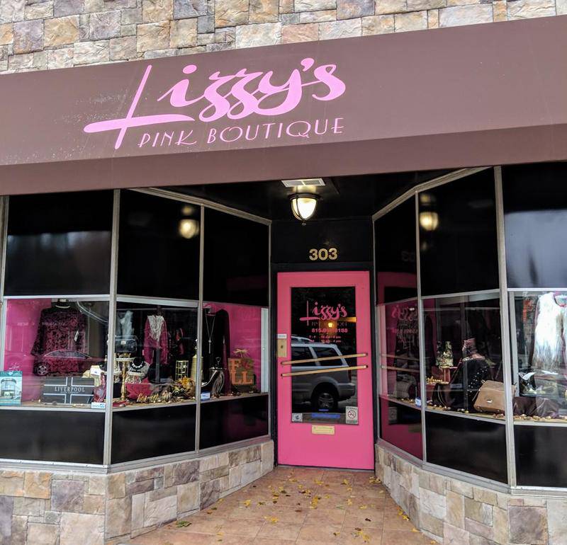 A new business is open in downtown Sycamore. Lizzy's Pink Boutique outgrew Lizzy Oparyk's home and is now in a storefront at 303 W. State St.