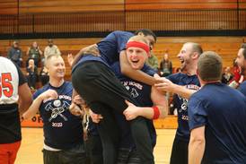 Game-winning shot propels DeKalb police and fire to victory in charity basketball game