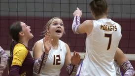 Photos: Richmond-Burton vs.Genoa-Kingston IHSA Class 2A Marengo Regional volleyball final