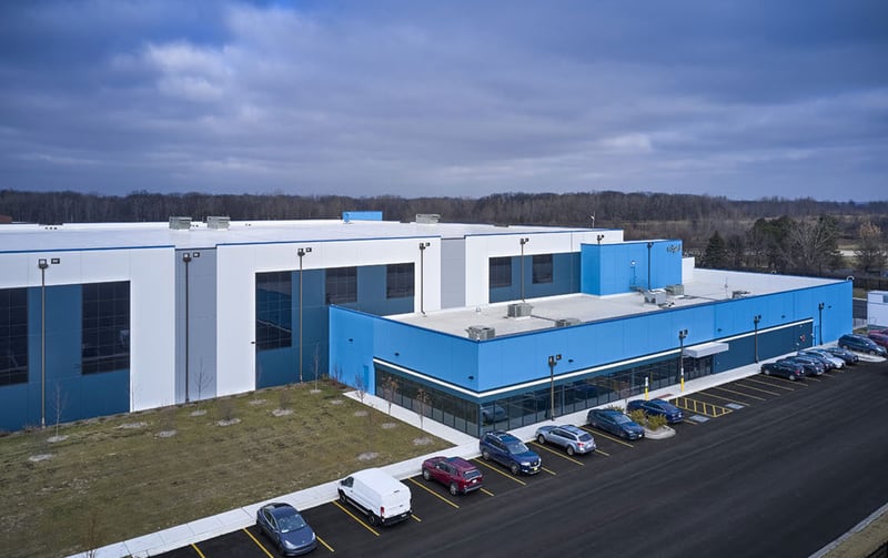 A petitioner for an unknown company referred to as "Project Vector" wants to build a major data center on 560 acres in DeKalb. A public hearing is scheduled for Dec. 1, 2025. A digital rendering shows what the data center campus could look like off Illinois Route 23 in DeKalb.