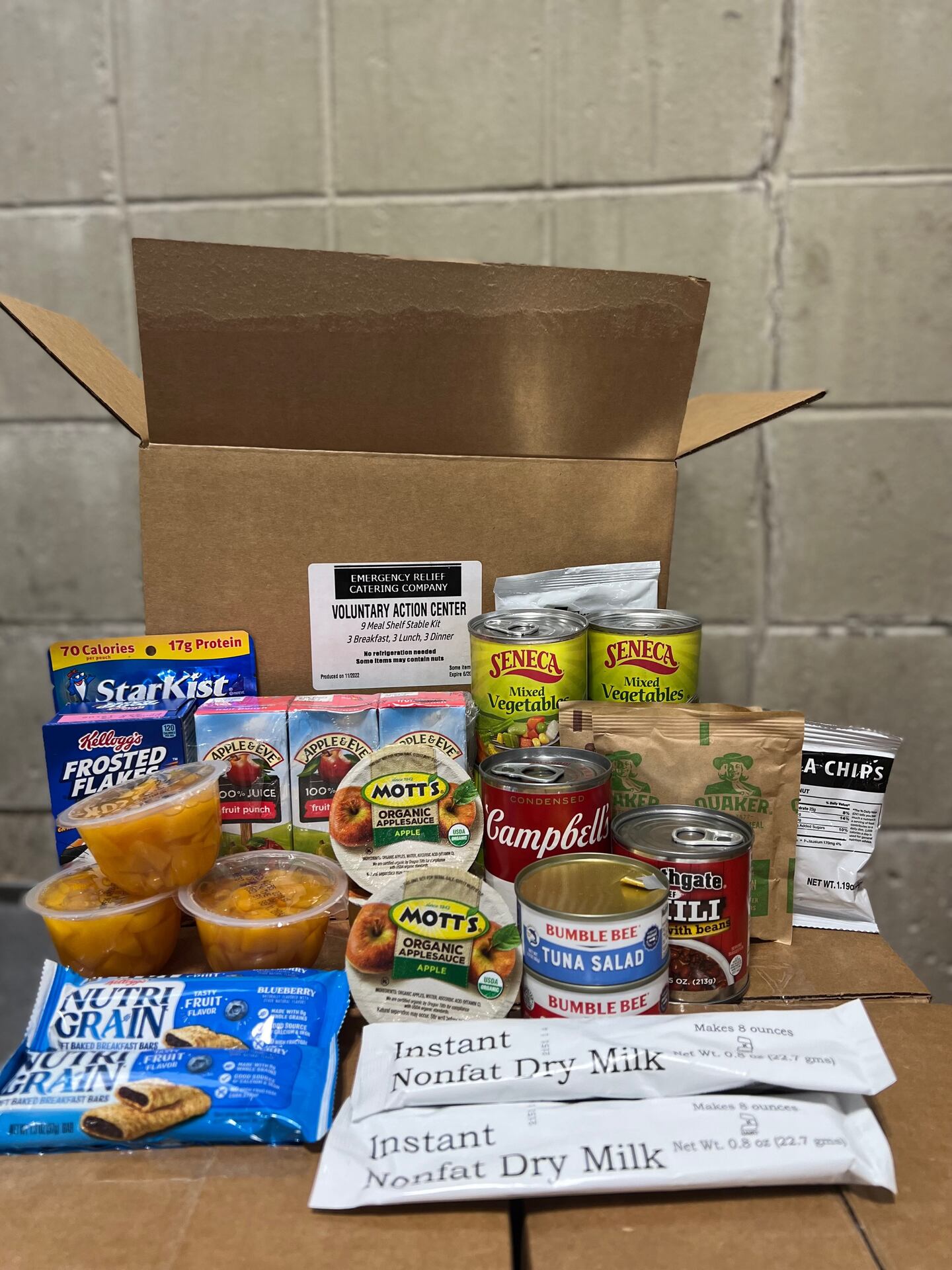 The NIU Women’s Rugby Club recently assisted the Voluntary Action Center deliver Emergency Meal Kits to the center’s Meals on Wheels clients. (Photo provided by DeKalb County Voluntary Action Center)