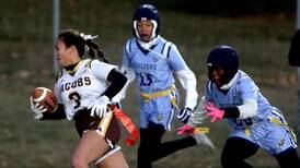 Jacobs’ 1st flag football season comes to an end against Guilford in sectional semifinals