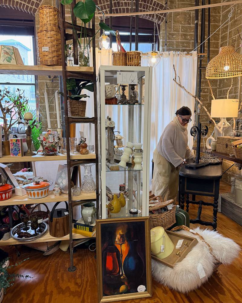 Inside Warehouse 55 in Batavia, shoppers can find an array of items presented by vendors who travel across the globe in search of wares.