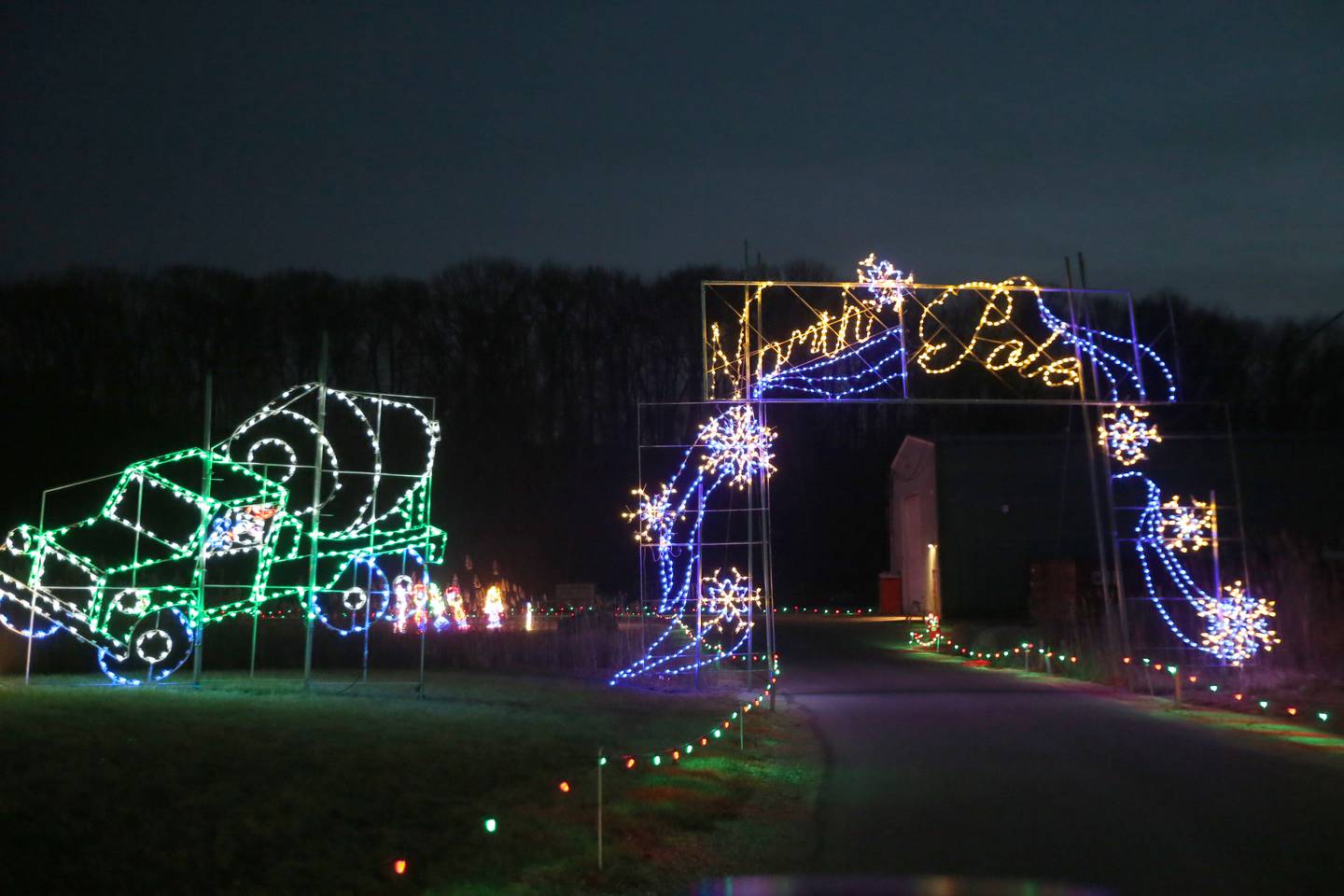 The Celebration of Lights has displays throughout the entire Rotary Park on Thursday, Dec. 8, 2022 in La Salle.