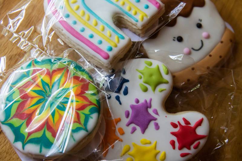 Coaches Cookies of Sterling sells sweet treats Saturday, Sept. 3, 2022.