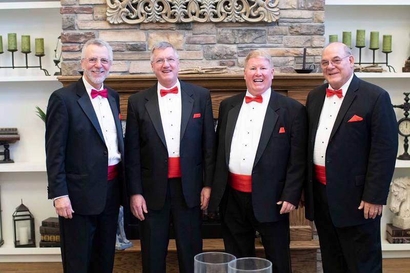 The foursomes of experienced barbershop singers have been surprising, delighting and serenading sweethearts – both women and men – across the western suburbs with Singing Valentines, announced the Chorus of DuPage.