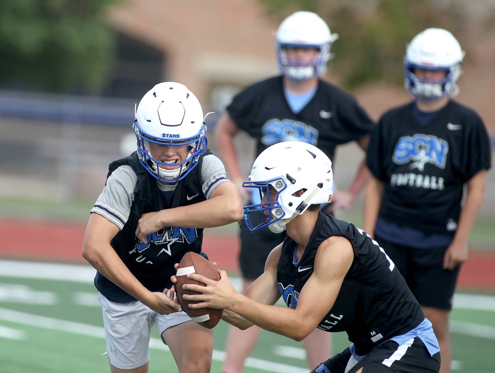 Photos St. Charles North football practice Shaw Local