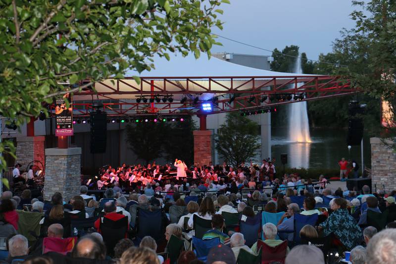 The Lakeside Pavilion Free Outdoor Concert Summer Series is returning to McAninch Arts Center on the campus of College of DuPage July 12-Aug. 9.