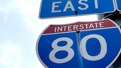 Lane on eastbound I-80 at Center Street in Joliet closed for emergency repairs