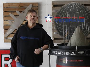 Air Force Reservist making name in aviation furniture