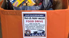 Joliet police hold annual holiday food drive 