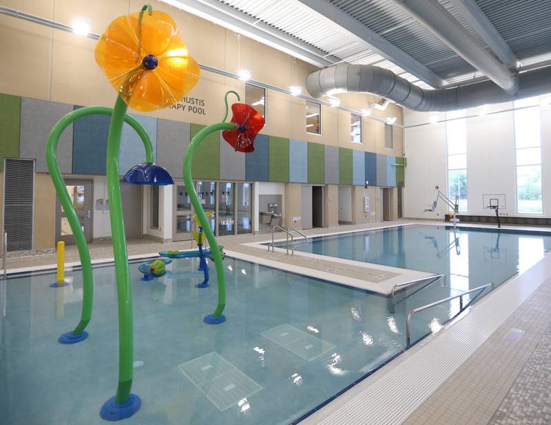 A view of the Roger Hustis Therapy pool in the YMCA on Monday, May 6, 2024 in Ottawa.