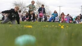 Photos: Utica Fire Department hosts annual Easter egg hunt 