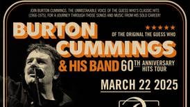 Burton Cummings of classic rock band The Guess Who to perform in Joliet