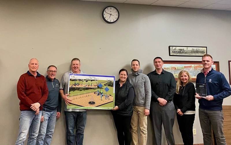 Peru Mayor Ken Kolowski announced Director of Parks, Recreation & Special Events Adam Thorson and the park board had been awarded the Illinois Parks and Recreation Association’s 2023 IPRA Promotes Play Initiative during Monday night’s council meeting.
