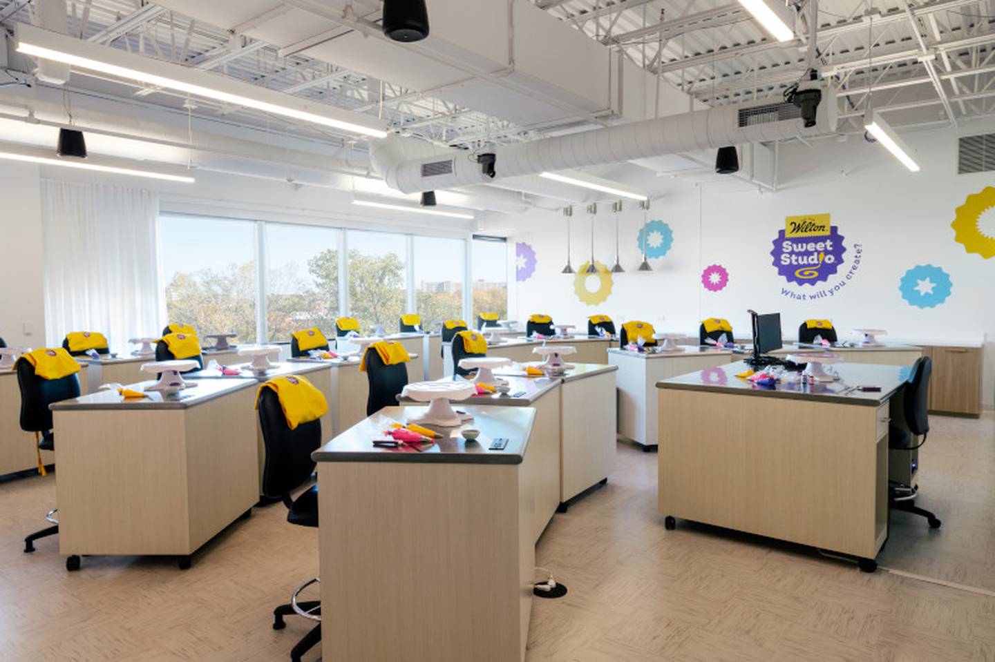 Wilton is offering baking and decorating classes as Wilton Sweet Studio, pictured, in Naperville.