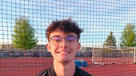 Dean Geiger leads Dixon with a win in the 800 at Distance Night in Palatine