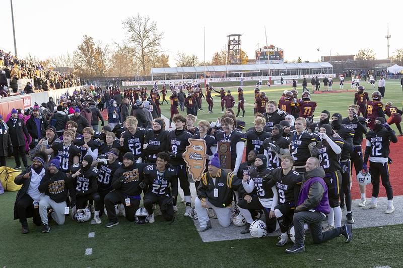 Chicago Christian state champs Friday, Nov. 29, 2024.