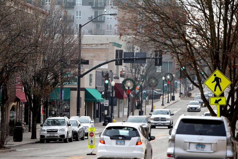 Main Street in Downtown Downers Grove.