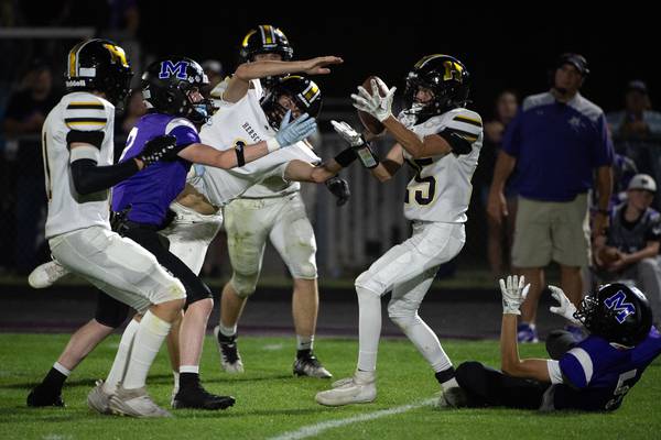 Herscher beats Manteno 28-23 with goal-line stand on final play