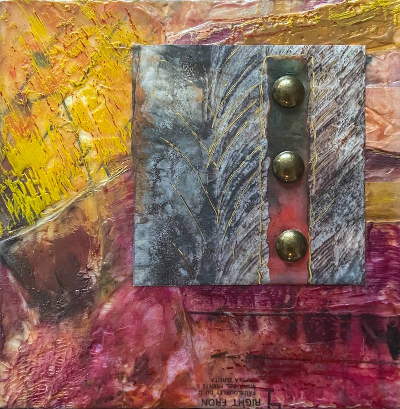 "Morning Light" by Rebecca Russow (Encaustic)