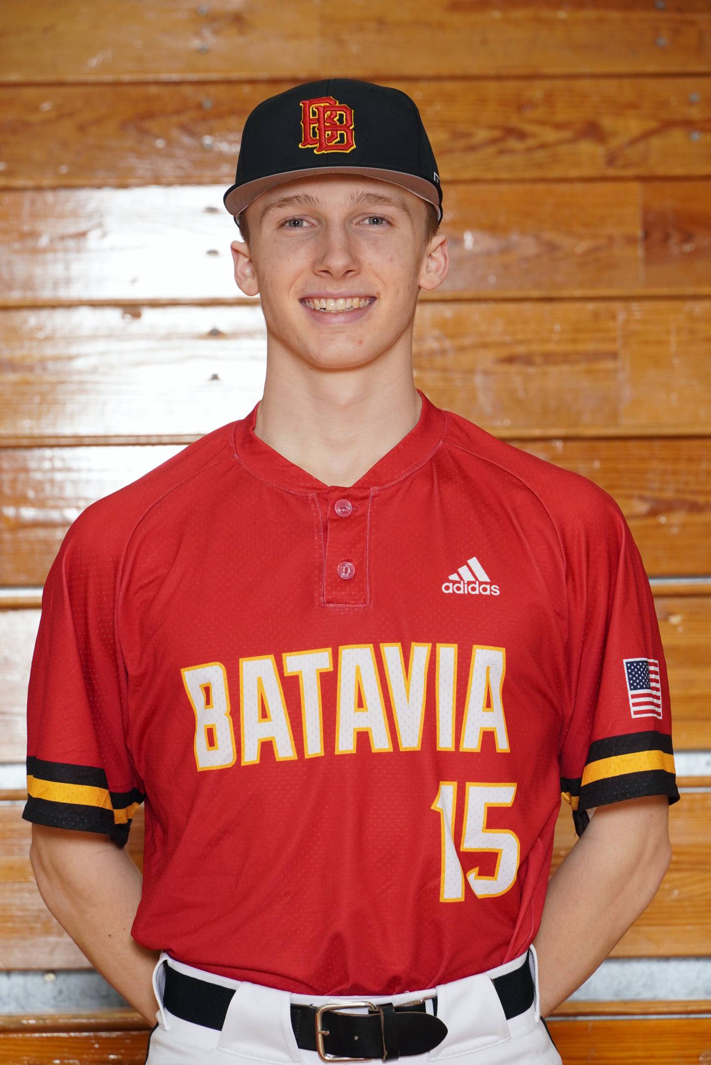 Batavia pitcher Nate Nazos. Photo courtesy of Batavia athletics.