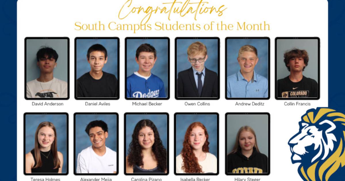 Lyons Township High School names South Campus students of the month
