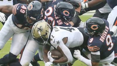 Chicago Bears injury report: Jaquan Brisker, T.J. Edwards miss Thursday’s practice 