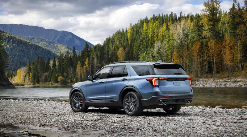 The 2025 Ford Explorer ST.